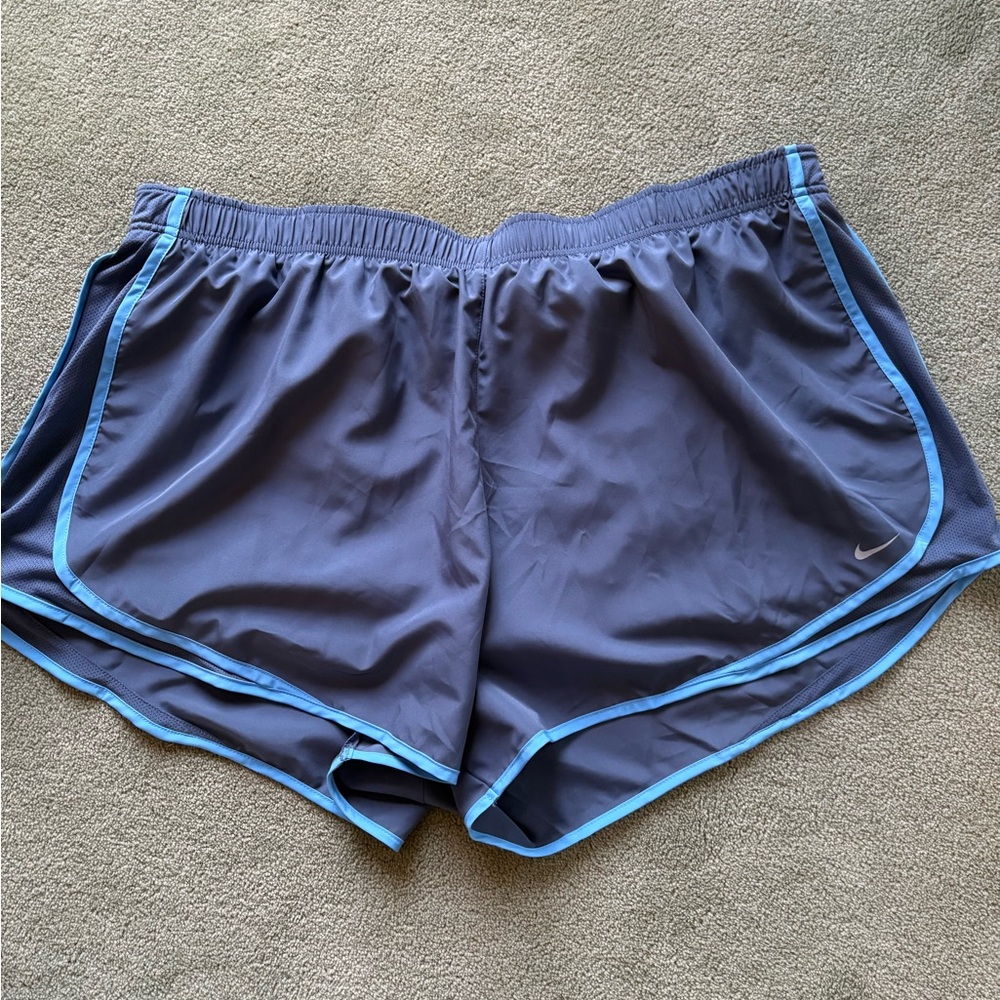 Nike Blue Dri-FIT Athletic Shorts